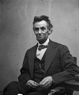 Photograph of Lincoln taken in February 1865